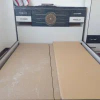 تختخواب دونفره در حد نو با پاتختی قیمت ۵میلیون