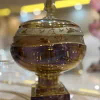 سرویس کریستال طلاکوب ساخت کشور چین|ظروف سرو و پذیرایی|اصفهان, بوستان آینه خانه|دیوار