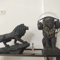 ۲عدد مجسمه مدل شیر