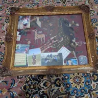 تابلو فرش دست باف قدیمی