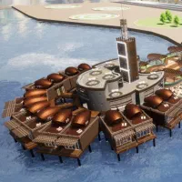 طرح مجتمع گردشی و اقامتی دریایی