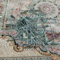 قفسه سیار با میله های خودش