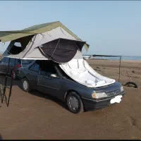 چادر سقفی .چادر آفردی ،کمپر،با باربند و سایبان