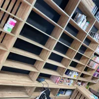 قفسه و ویترین لوکس چوبی ۲۰ متری - ارتفاع ۲.۶۰