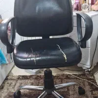 دو عدد صندلی کامپیوتر چرخ دار
