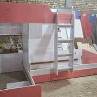 تخت دو طبقه مدل تینا|تخت و سرویس خواب|دزفول, |دیوار