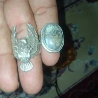 انگشتر نقره و تسبیح سندلوس|جواهرات|مرودشت, ژیان|دیوار