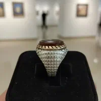 انگشتر مردانه نقره