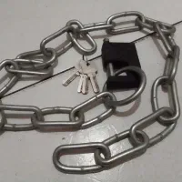 قفل و زنجیر اعلا با کیفیت در حد نو
