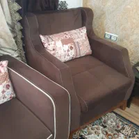 نیم ست همراه با جلو مبلی|مبلمان خانگی و میز عسلی|هشتگرد, گلسار|دیوار