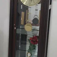 ساعت ایستاده چوبی