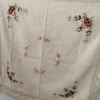 رو پشتی گلدوزی شده و پشتی دو رویه