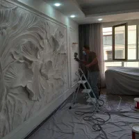 نقاشی ساختمان انواع بافت مختلف...|خدمات پیشه و مهارت|باغستان, |دیوار