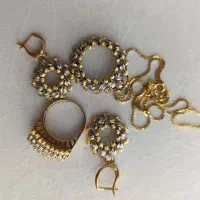 سرویس طلا ۱۸عیار کاملا نو