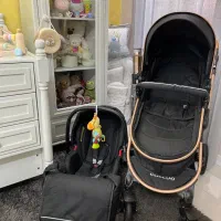 کالسکه تخت کودک صندلی خودرو کودک ماشین دستی کودک