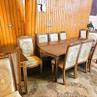 مبل ۷ نفره ومیز نهار خوری