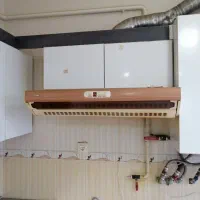 ابچکان هود سینک کابینت فلزی با درب ام دی اف