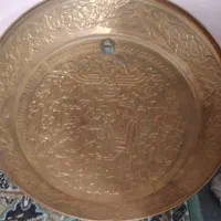 ۲ عدد سینی مسی