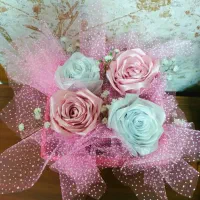 گل روبانی|گل مصنوعی|آستانه اشرفیه, |دیوار