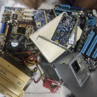 قطعات کامپیوتر خراب