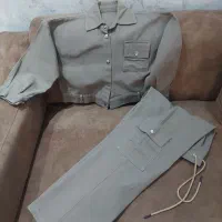 ست کت شلوار کتان   و  شلوار  لی  مام  زغالی|لباس|فردیس, منظریه|دیوار