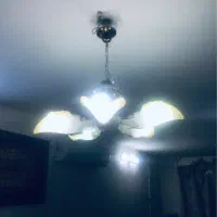 لوستر ۵ شاخه|لوستر و چراغ آویز|قم, انسجام|دیوار