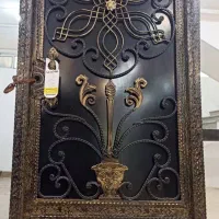 درب حیاطی بادوام - فرفورژه لوکس