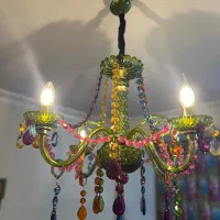 لوستر ۴شاخه نو