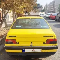 پژو تاکسی ۹۰ بی رنگ سالمCNG