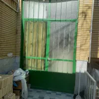 درب آهنی درب دستشویی آلومینیوم