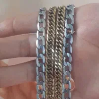 گردنبند رنگ ثابت و استیل ضد خش