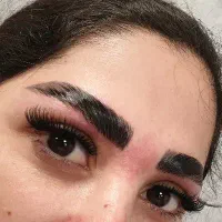 کاشت مژه حرفه ای با قیمت ۱۷۰ مژه ابریشمی|خدمات آرایشگری و زیبایی|کرمانشاه, |دیوار