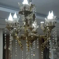 لوستر فرشته برنج|لوستر و چراغ آویز|ملایر, |دیوار