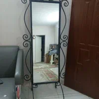 آینه قدی فانتزی فرفورژه فلزی
