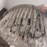 لوستر ۶۰ سانت جدید با لامپ