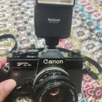 دوربین کنون ساخت ژاپن همراه فلش کاملا سالم