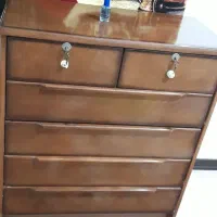 دراور چوبی|جاکفشی، کمد، دراور|آبیک, |دیوار