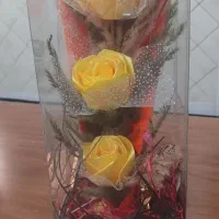 باکس گل و خرس|صنایع دستی و سایر لوازم تزئینی|بومهن, |دیوار