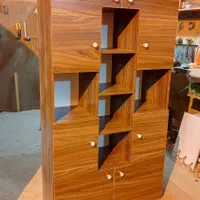 کمد قفسه کتابخانه|کتابخانه، شلف، قفسه‌های دیواری|تبریز, |دیوار