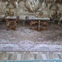 دو تخته فرش ۱۲ متری زمینه گردویی