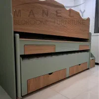 حراج ۵۰٪ دوطبقه میزتحریردار کمجا و ارتفاع کوتاه|تخت و سرویس خواب|تهران, تهرانپارس غربی|دیوار