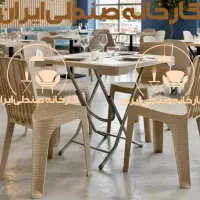 میز و صندلی پلاستیکی مهدیه صندلی تراس صندلی بالکن