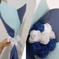 گل روبانی|گل مصنوعی|بم, |دیوار