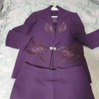 کت و دامن سه تیکه در حد نو