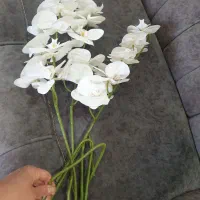 ۳ شاخه گل ارکیده مصنوعی