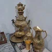 سرویس کامل سماور ذغالی