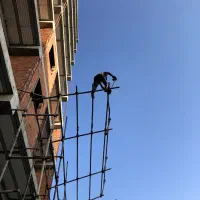 داربست فلزی آسمان ،متری بند با لوله شما