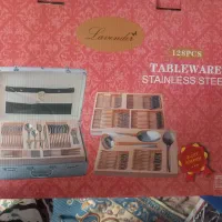 سرویس کامل 24نفره قاشق چنگال جعبه ای