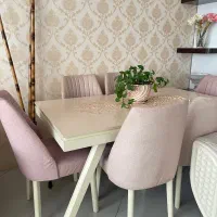 میز نهار خوری ۶ نفره و کنسول|میز و صندلی غذاخوری|مشهد, الهیه|دیوار