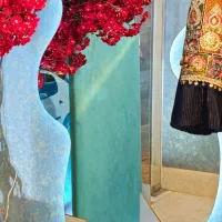 آینه  قدی دفرمه ،بک لایت